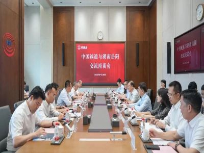 中國誠通黨委書記、董事長奚正平會見湖南省委副書記、岳陽市委書記謝衛江